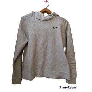 womens nike gray hoodie Large With Pockets